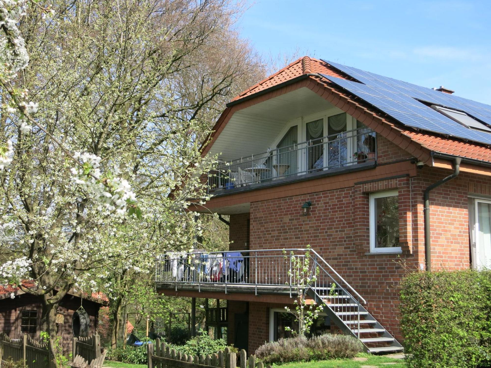 Ferienwohnung Am Teutohang Tecklenburg Esterno foto